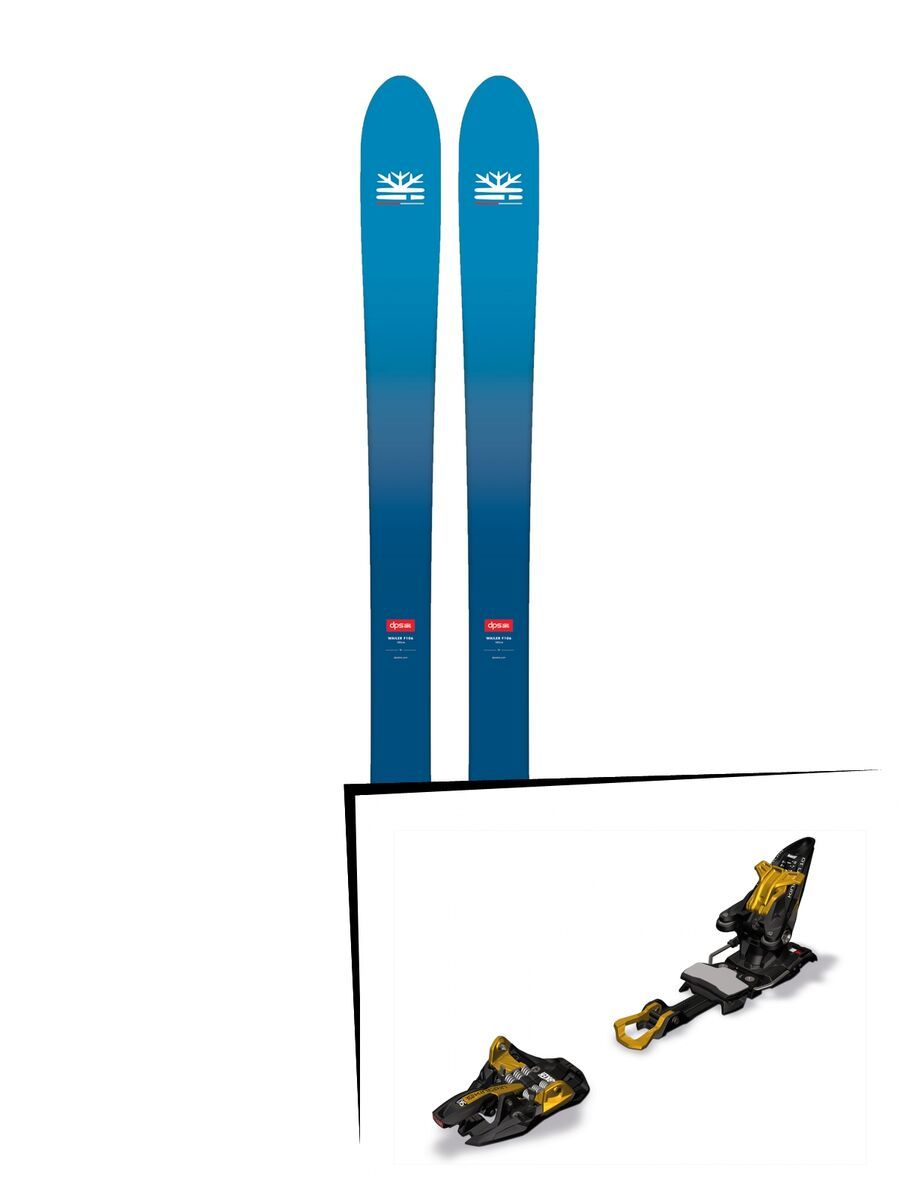 Set: DPS Skis Wailer F106 Foundation 2018 + Marker Kingpin 10 - Bild 1