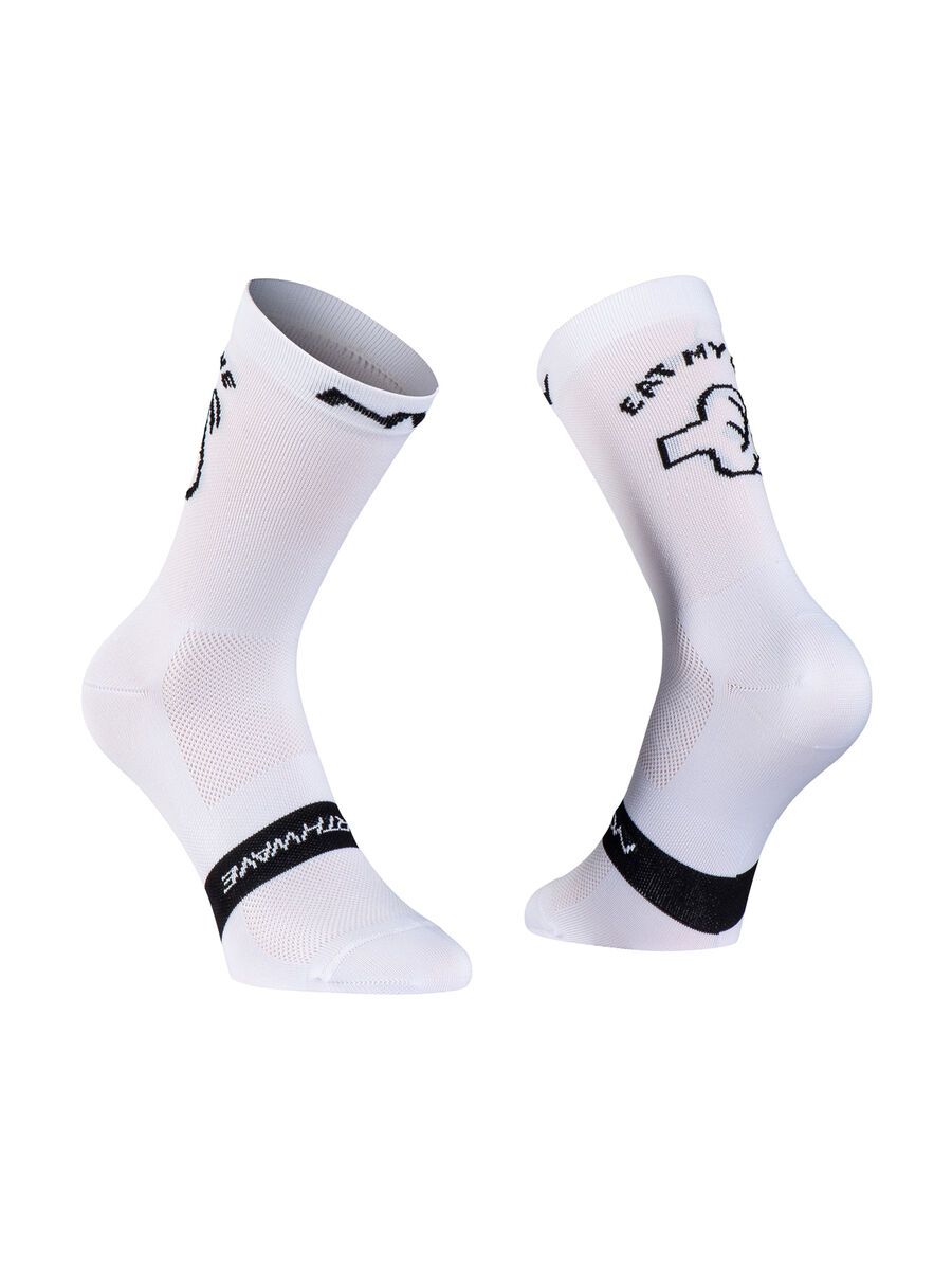 Northwave Eat My Dust Sock, white - Bild 1