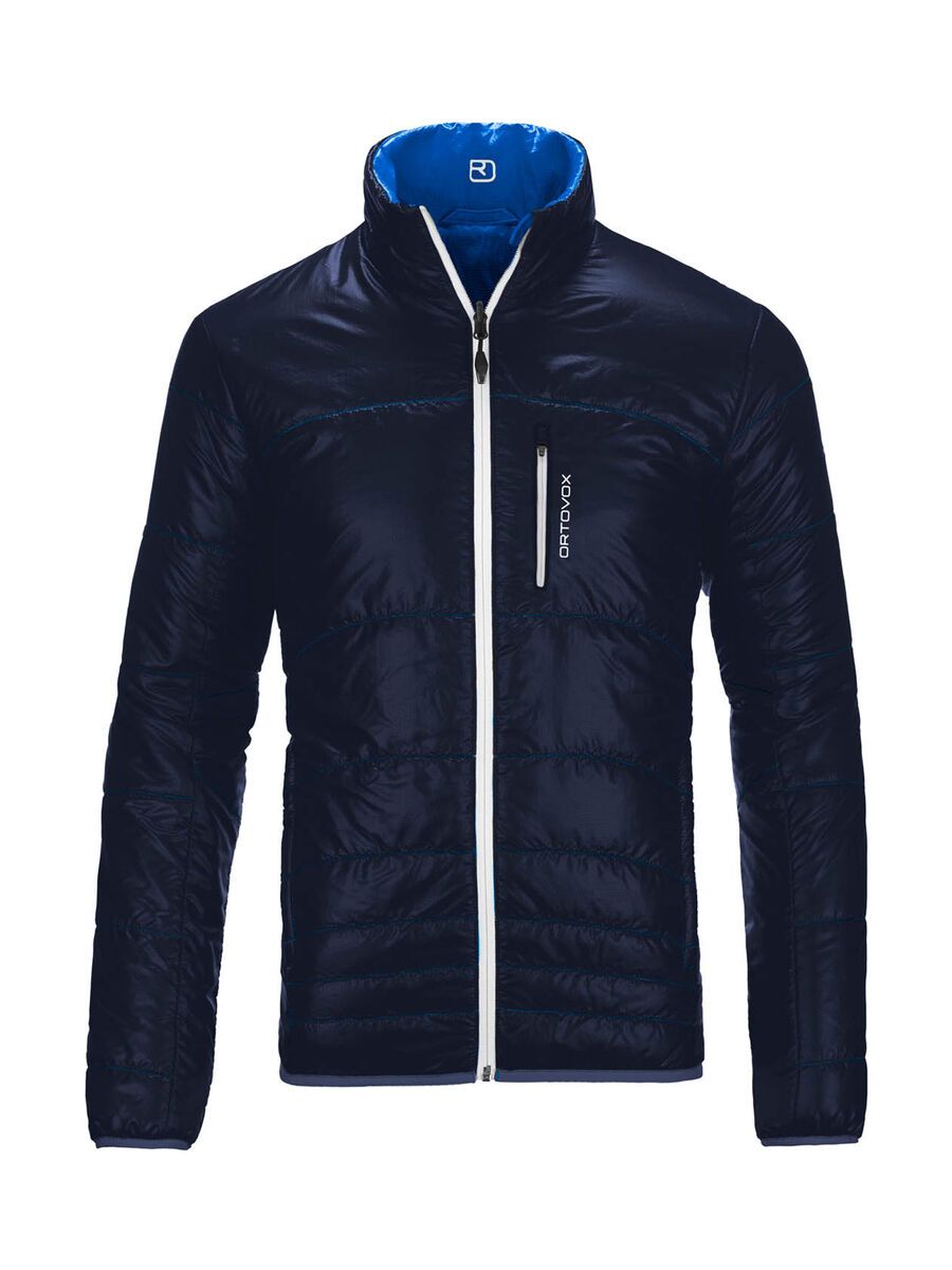 Ortovox Swisswool Light Jacket Piz Boval, blue navy - Bild 1