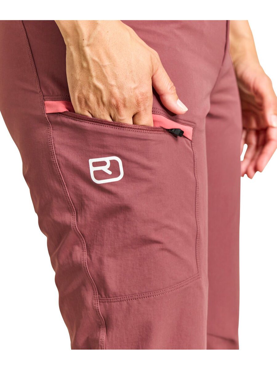 Ortovox Merino Shield Zero Pelmo Pants W, mountain rose - Bild 5