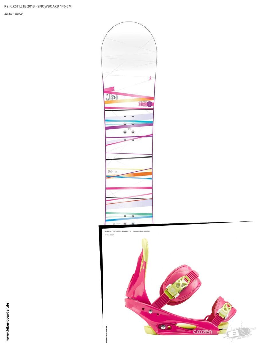 Set: K2 First Lite  + Burton Citizen (493867S) - Bild 1