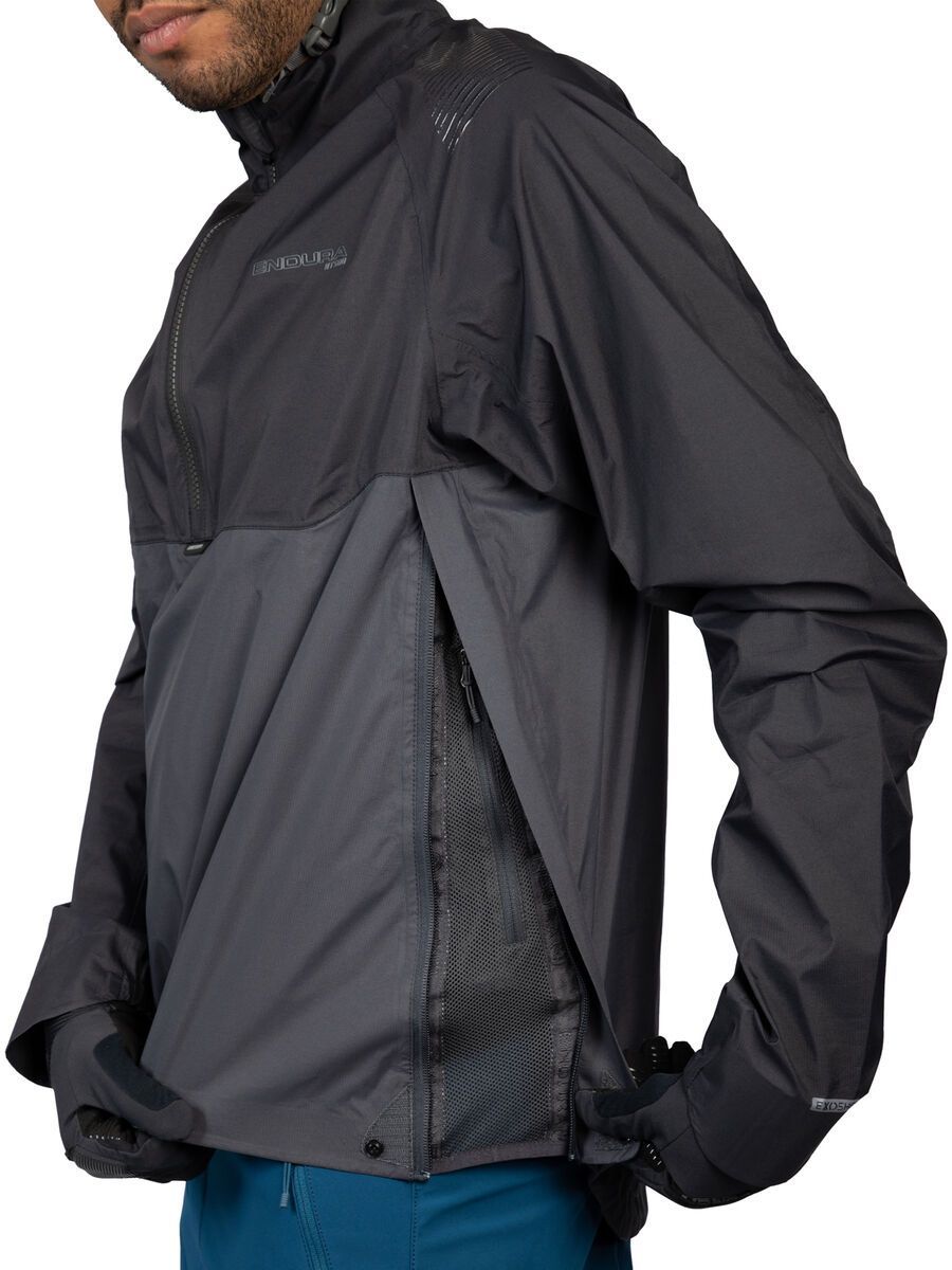 Endura MT500 Lite Wasserdichte Pulloverjacke, schwarz - Bild 6