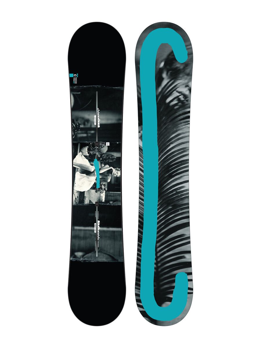 Set: Burton Custom Twin Flying V 2017 +  X-Base EST (1712957S) - Bild 2