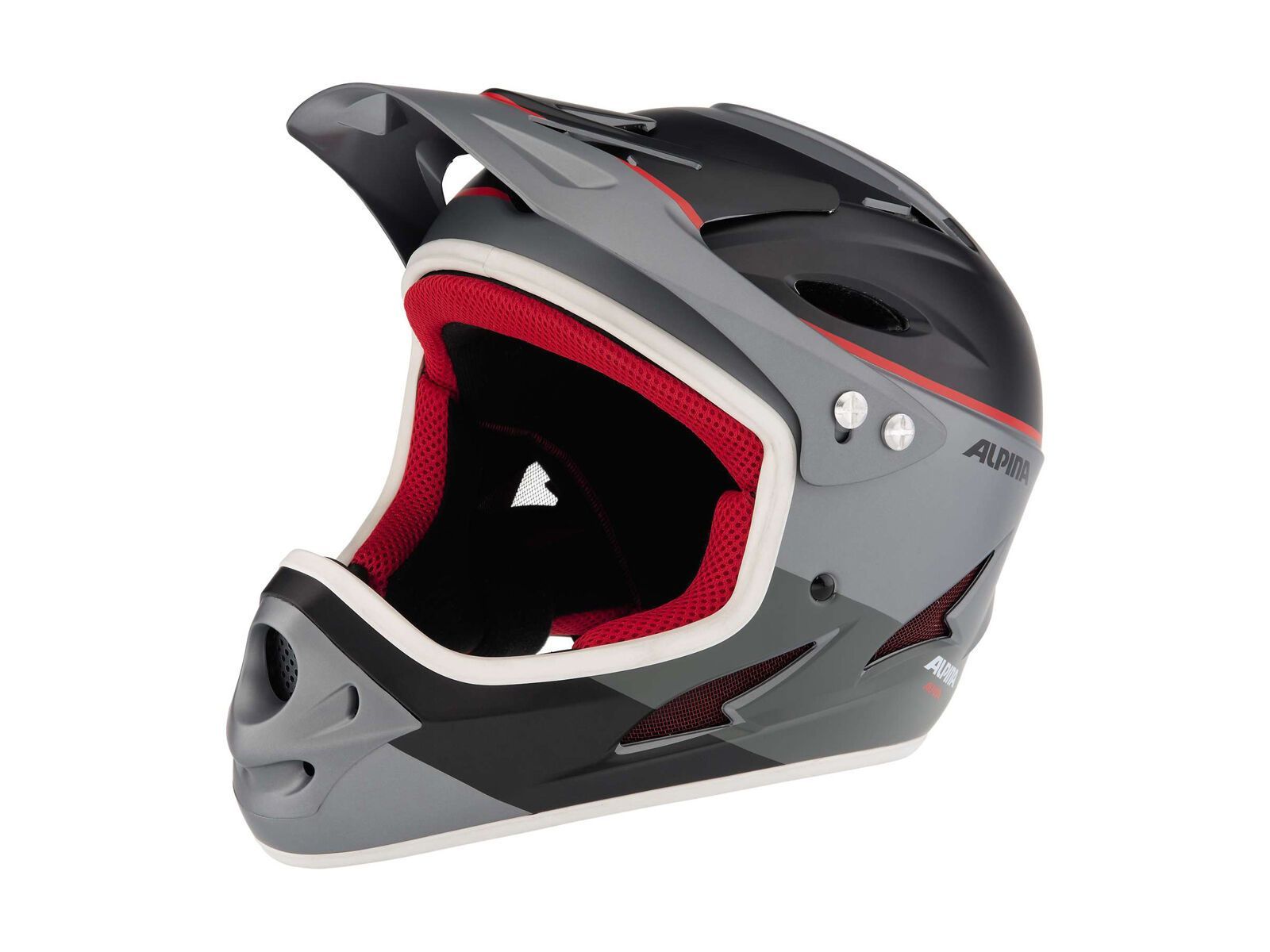 Alpina Fullface, titanium-red - Bild 1