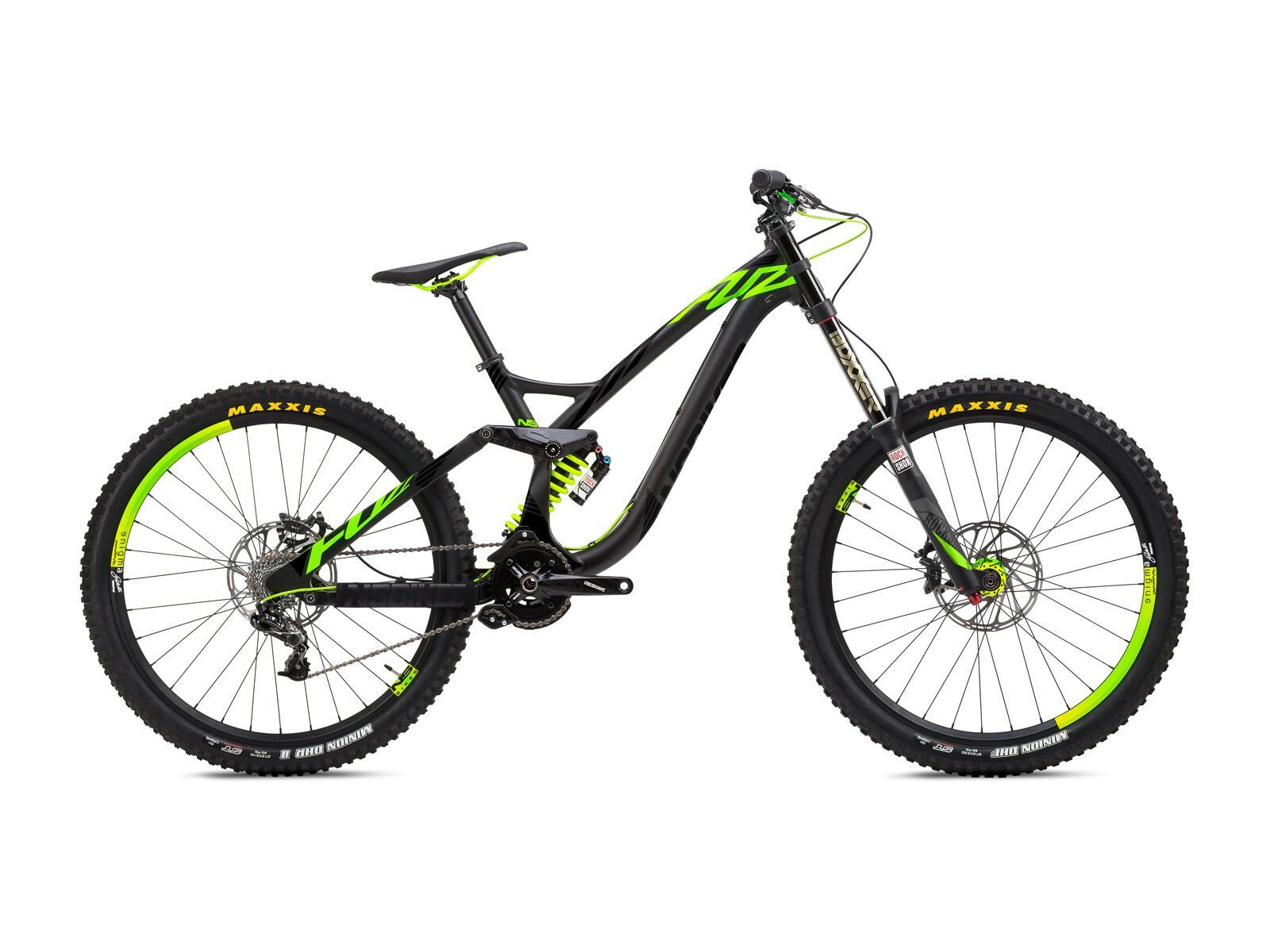 NS Bikes Fuzz 1, black/green - Bild 1