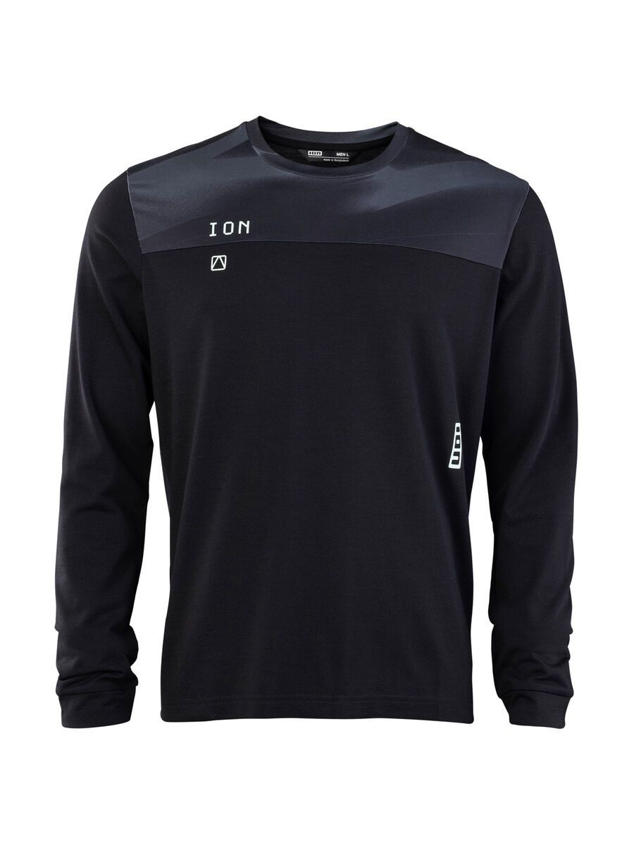 ION Bike Jersey Traze AMP Longsleeve Men, black - Bild 1
