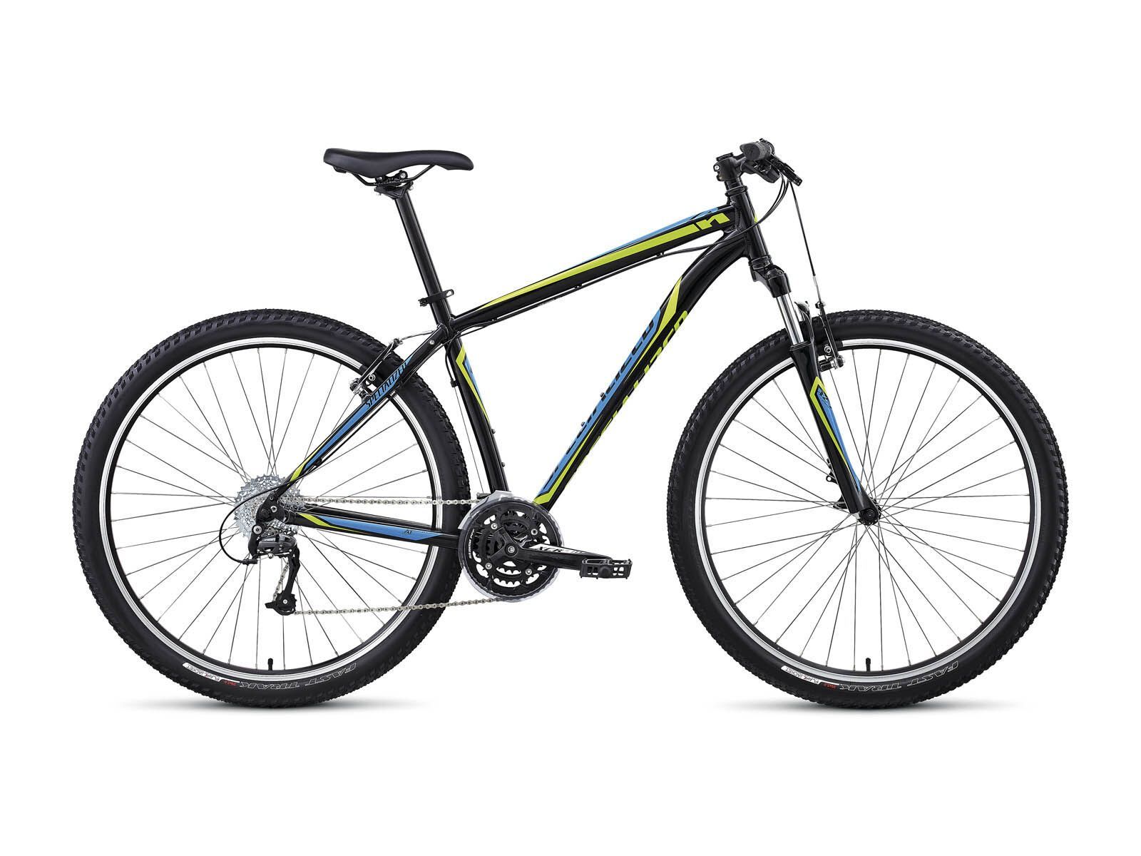 Specialized Hardrock Sport 29, Black/Hyper Green/Cyan | BIKER-BOARDER.DE