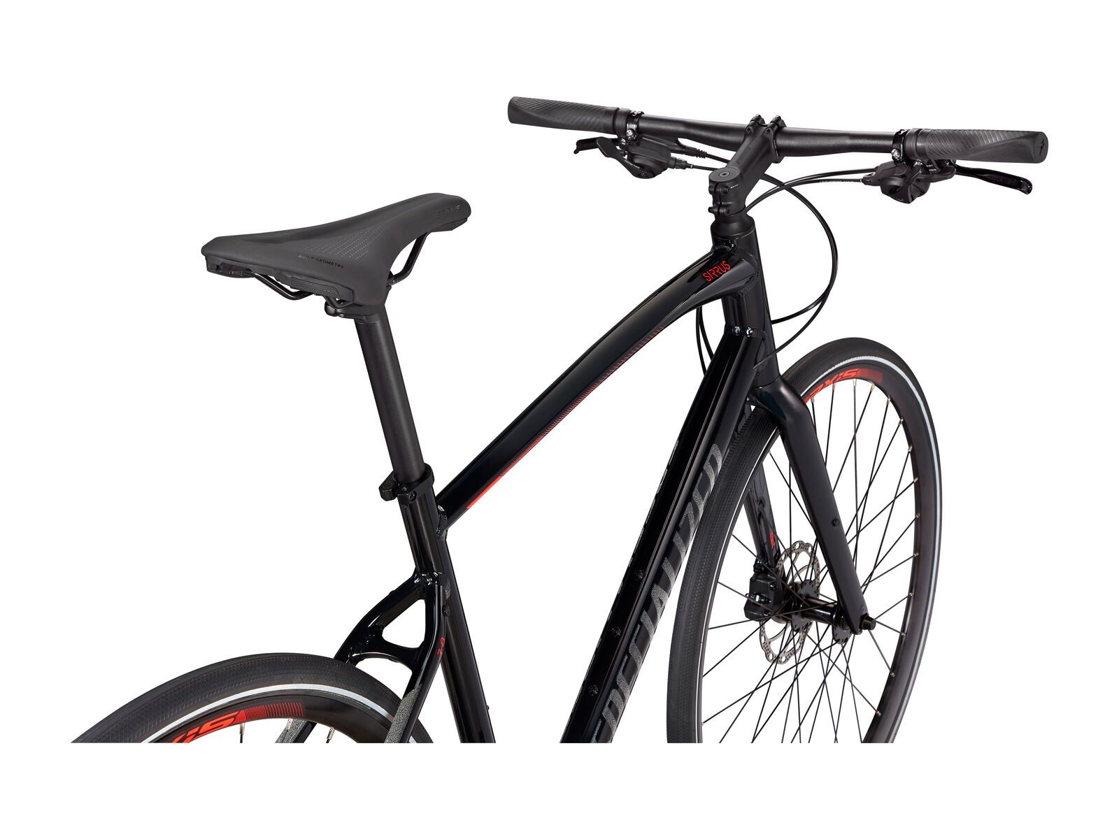 Specialized Sirrus 3.0, gloss cast black/rocket red/satin black reflective - Bild 5