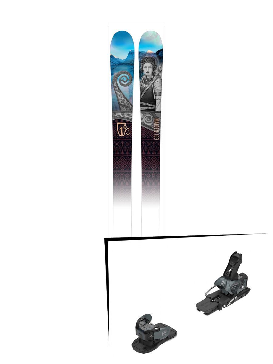 Set: Icelantic Maiden 2016 + Salomon Warden MNC 13 (2212340) - Bild 1