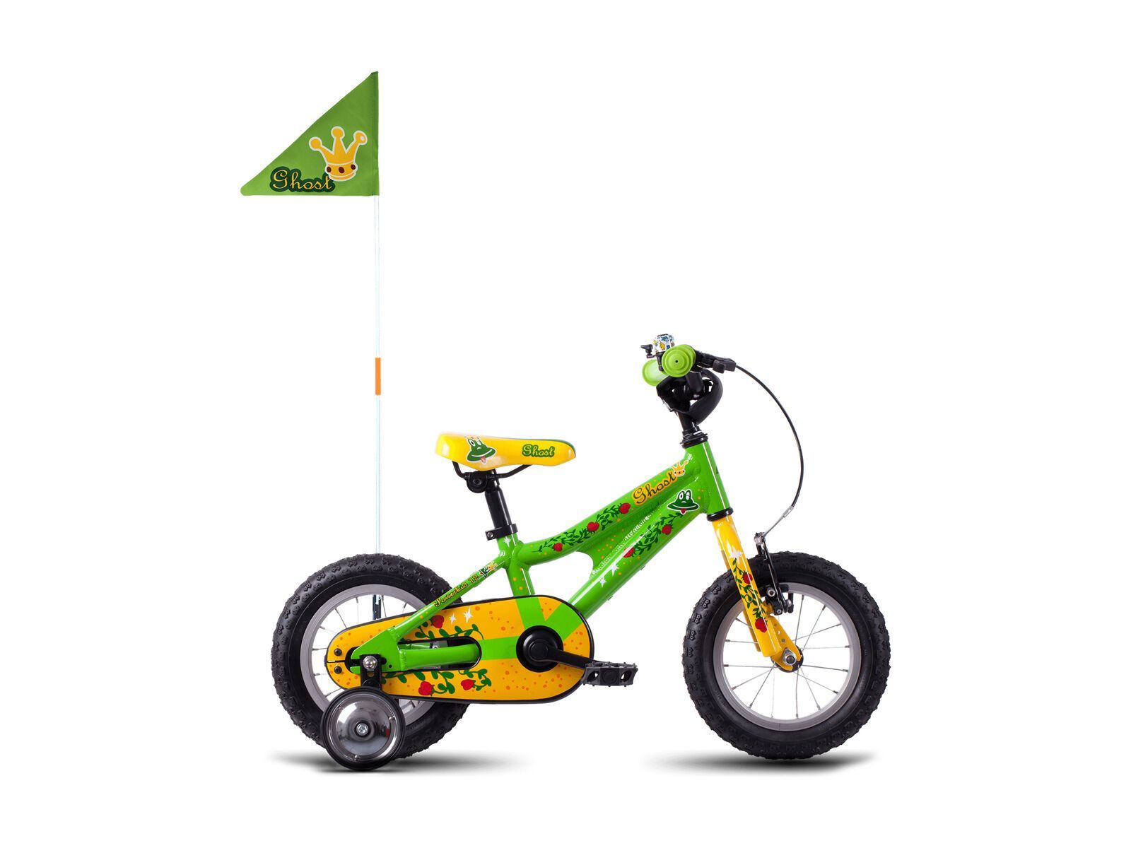 Ghost Powerkid AL 12, riot green/cane yellow/riot red - Bild 1