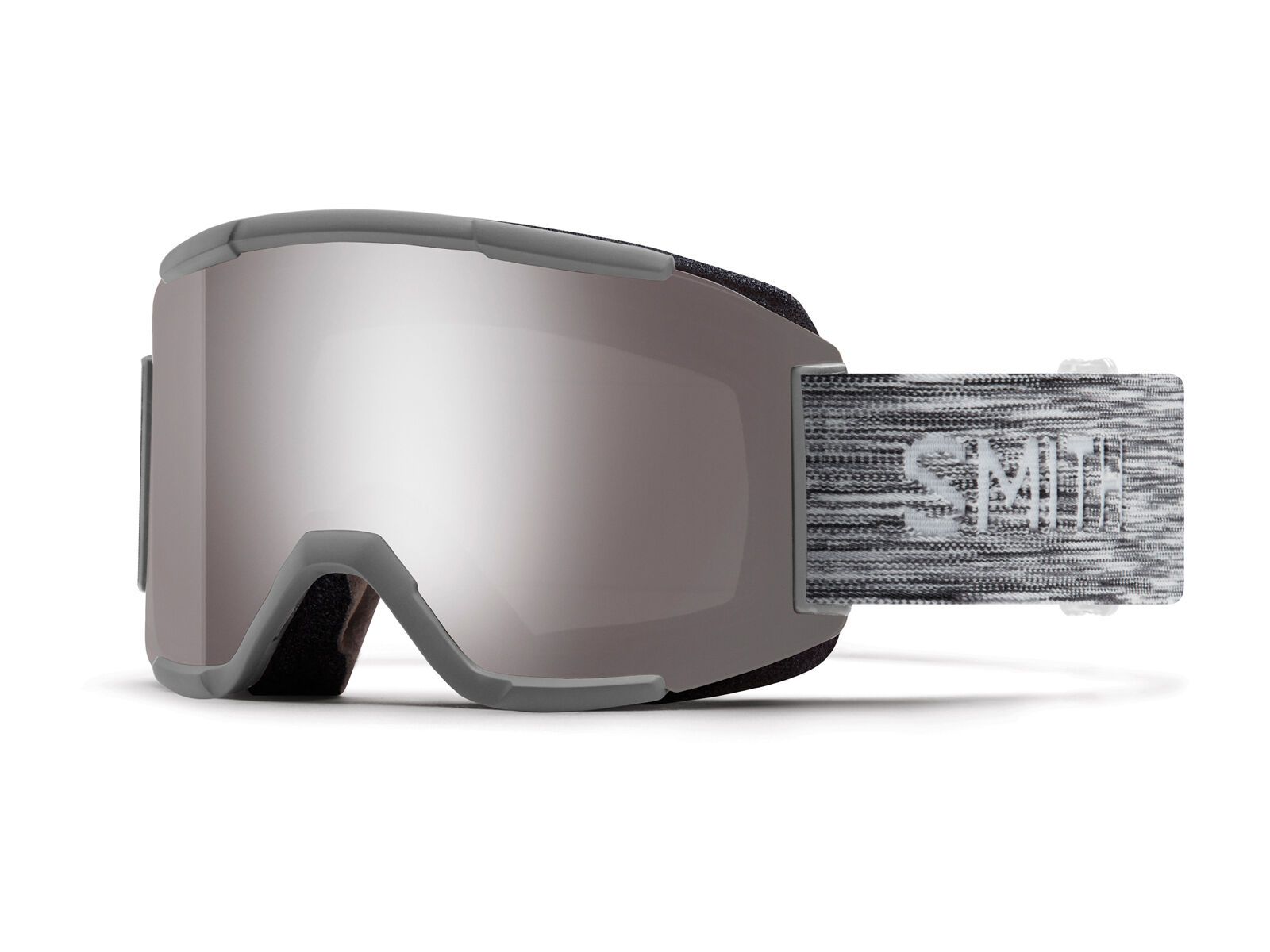 Smith Squad inkl. WS, cloudgrey/Lens: chromapop sun platinum mirror - Bild 1
