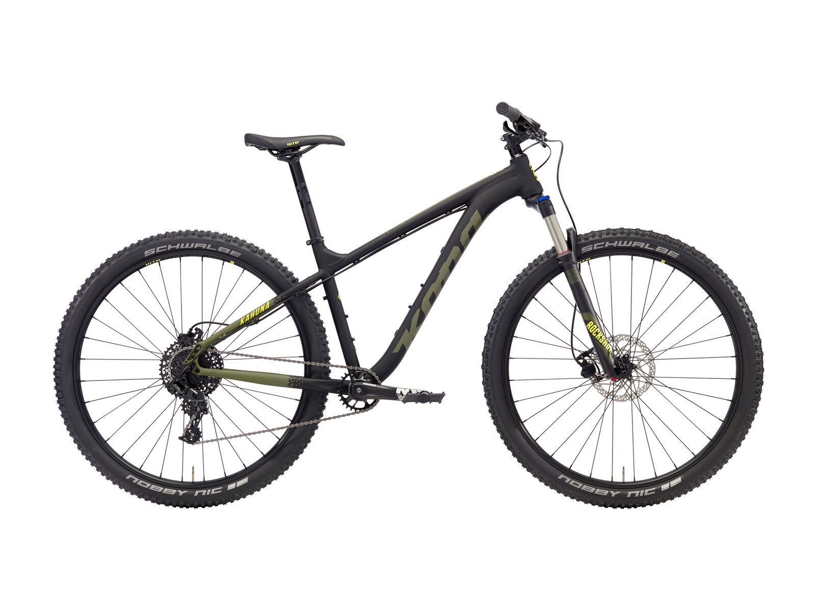 Kona Kahuna, matt black & olive w/ olive & yellow decals - Bild 1