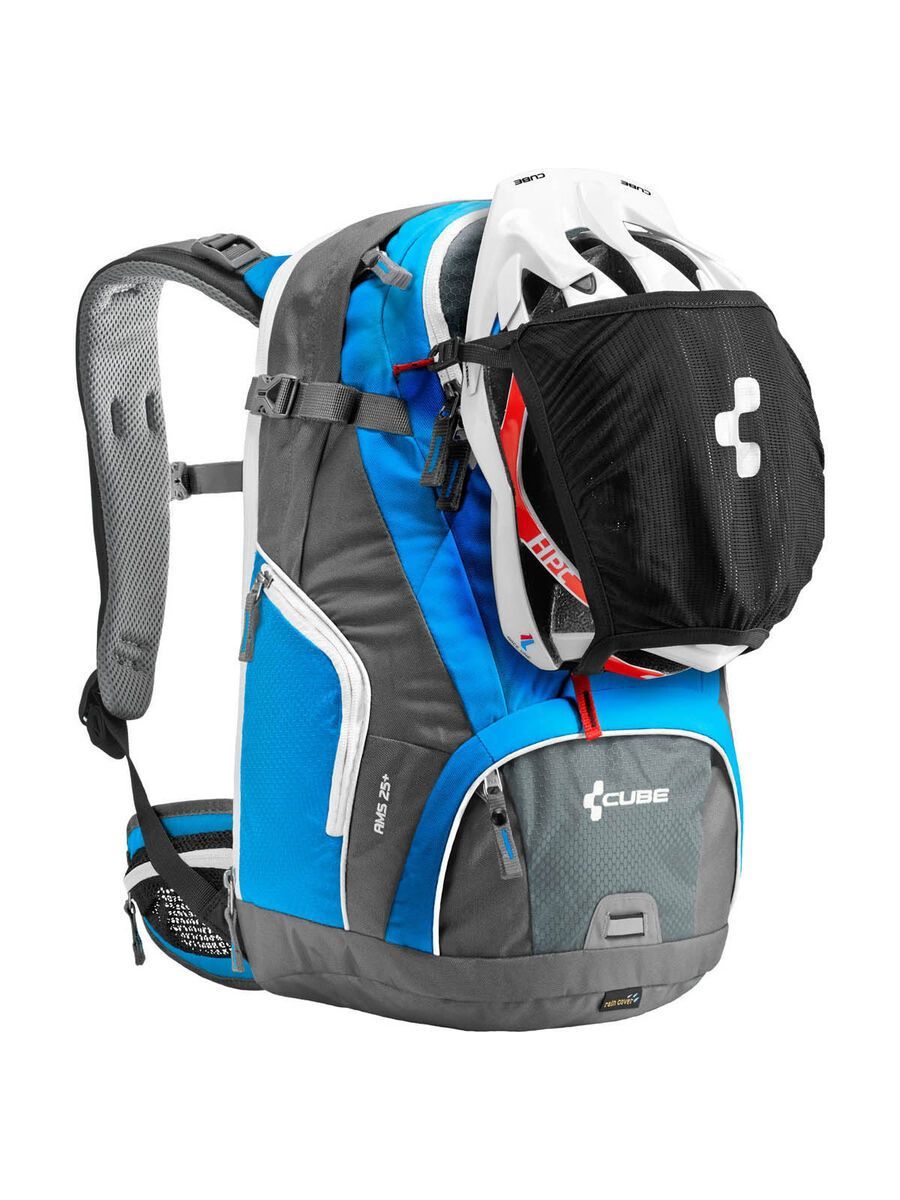Cube Rucksack AMS 25+ LTD, grau/blau/weiß - Bild 3