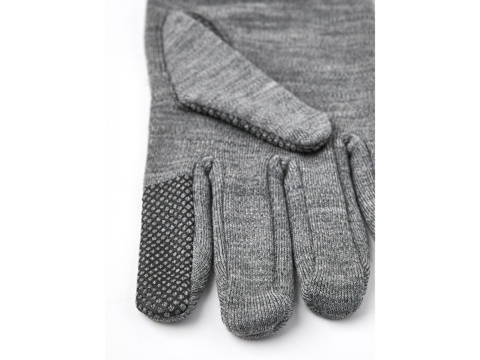 Hestra Merino Touch Point 5 Finger, grey - Bild 3