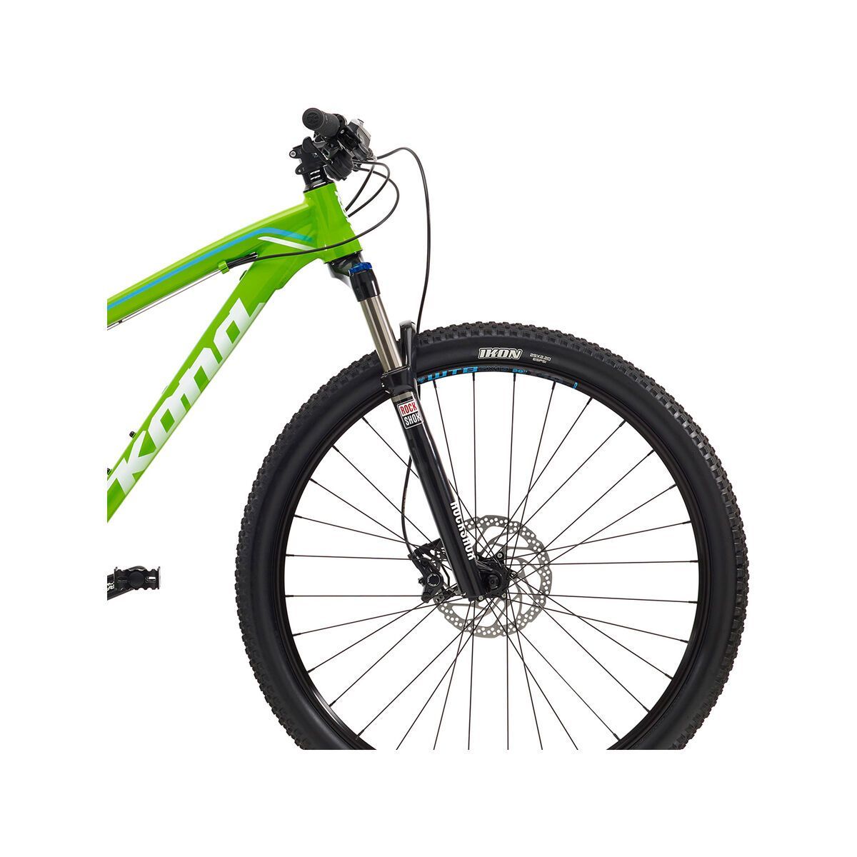 Kona Kahuna, gloss lime w/ white & cyan decals - Bild 5