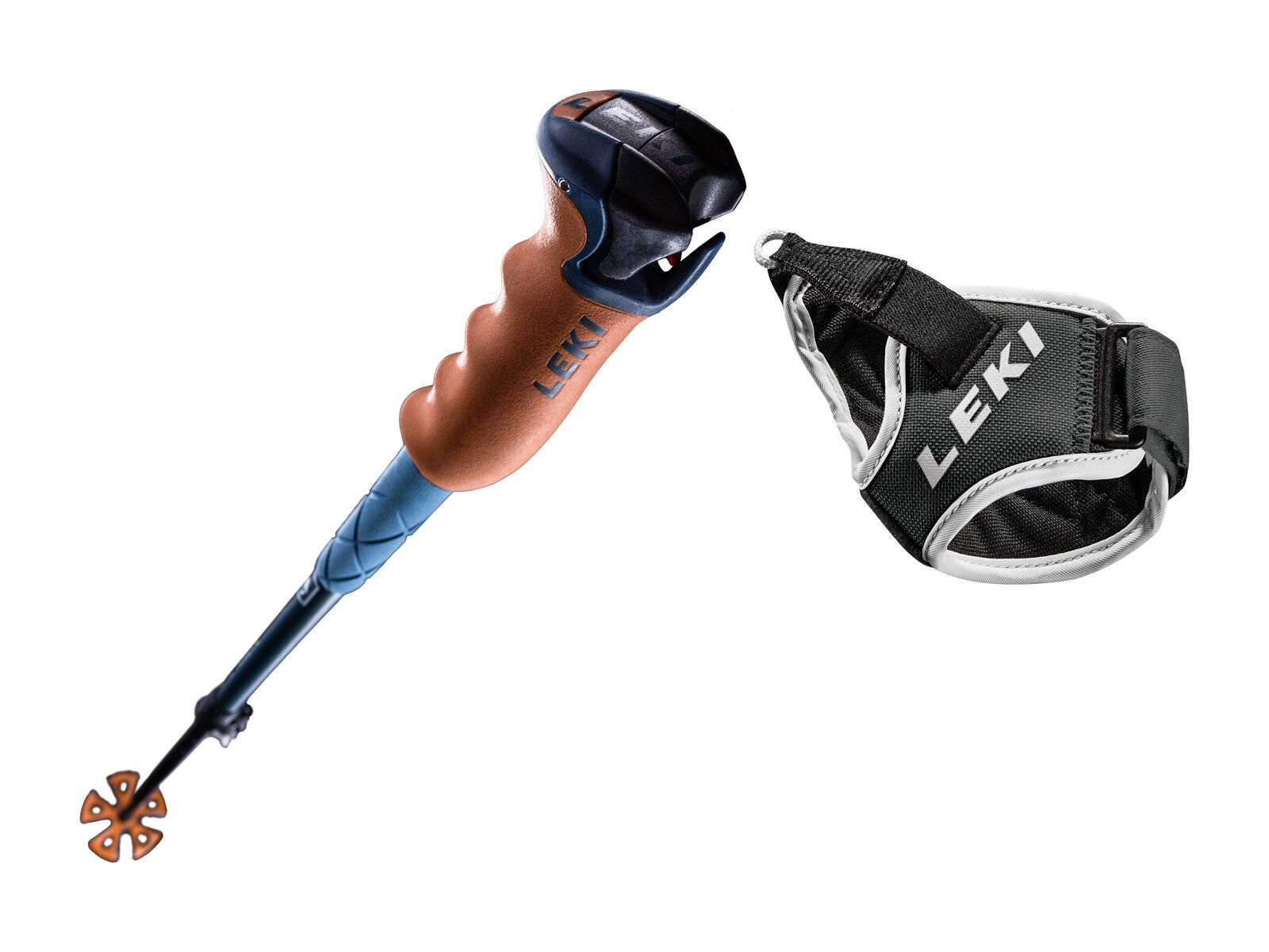 Leki Patrol Vario S, denimblue-weiß - Bild 2