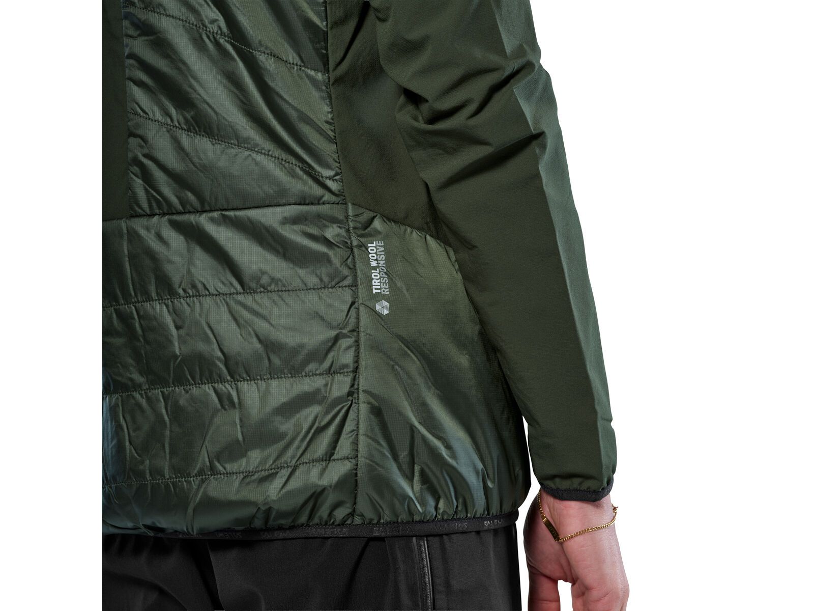 Salewa Ortles Hybrid TirolWool Responsive Jacke Herren, black out - Bild 7