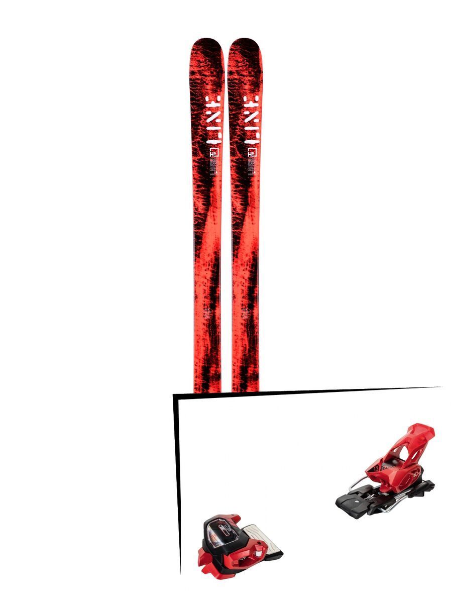 Set: Line Honey Badger 2019 + Tyrolia Attack² 13 GW red - Bild 1