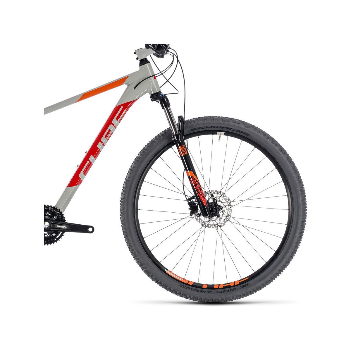 Cube Attention 29, grey´n´red - Bild 3