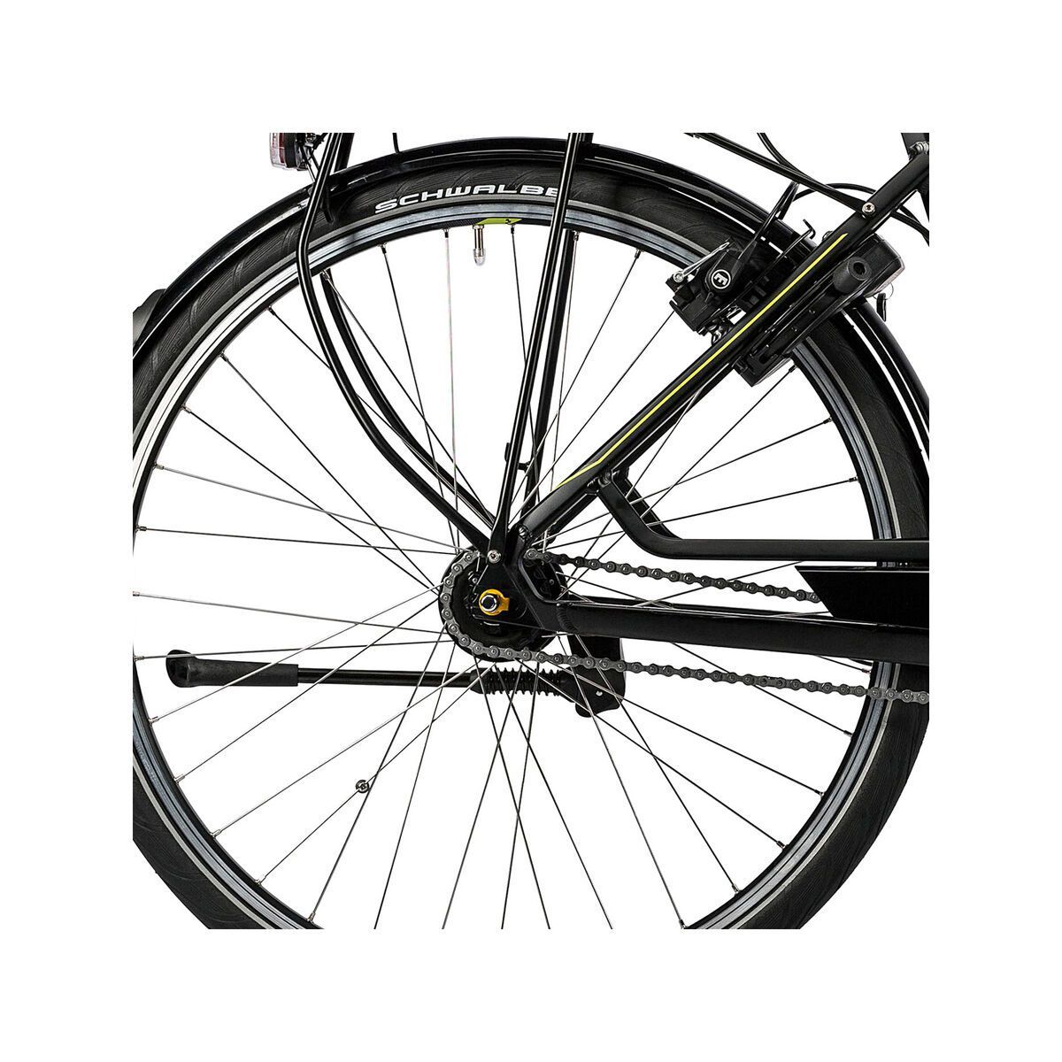 Cube Travel Hybrid 400 Easy Entry, black´n´lime - Bild 4