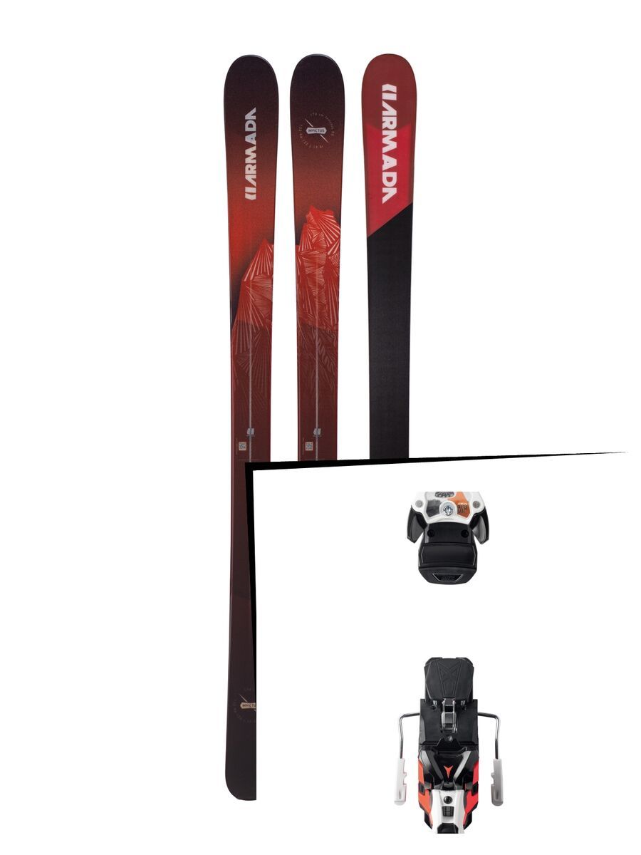 Set: Armada Invictus 95 2019 + Atomic Warden MNC 13 white/black/orange - Bild 1