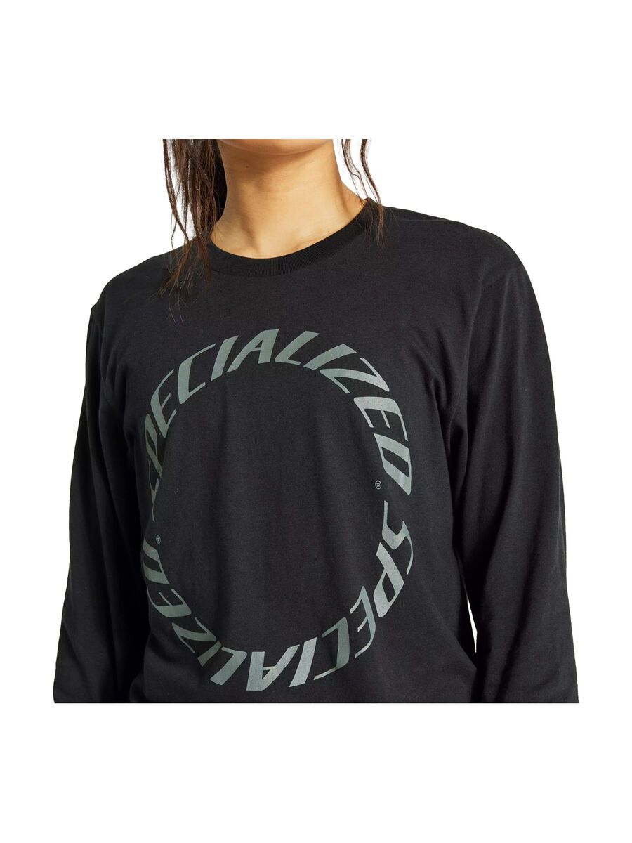 Specialized Twisted Long Sleeve Tee unisex langarm, black - Bild 6