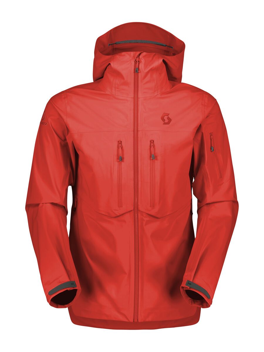 Scott Explorair DryoSpun 3L Men's Jacket, magma red - Bild 1