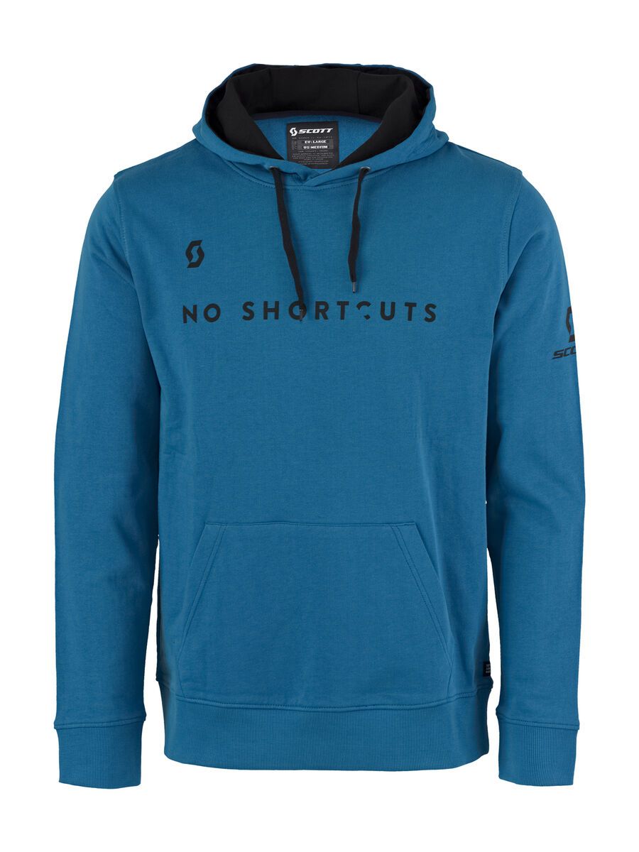Scott 50 No Shortcuts l/sl Hoody, seaport blue - Bild 1