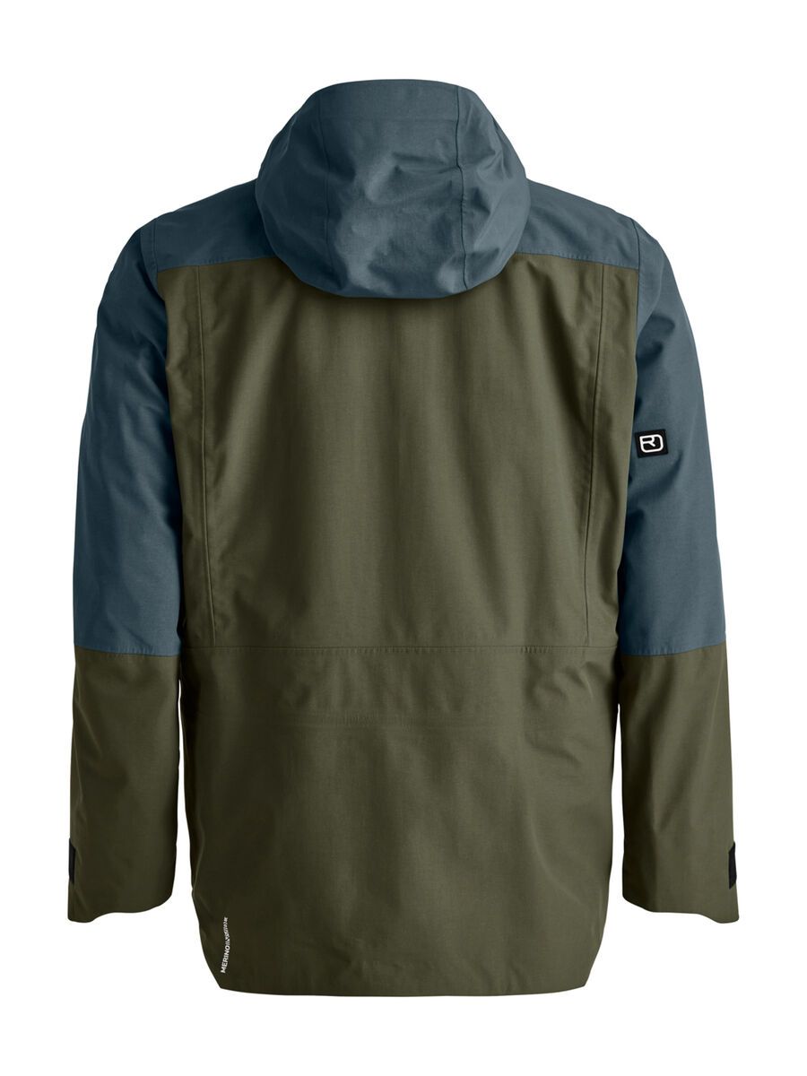 Ortovox Ravine Plus 3L Jacket M, dark arctic grey - Bild 2