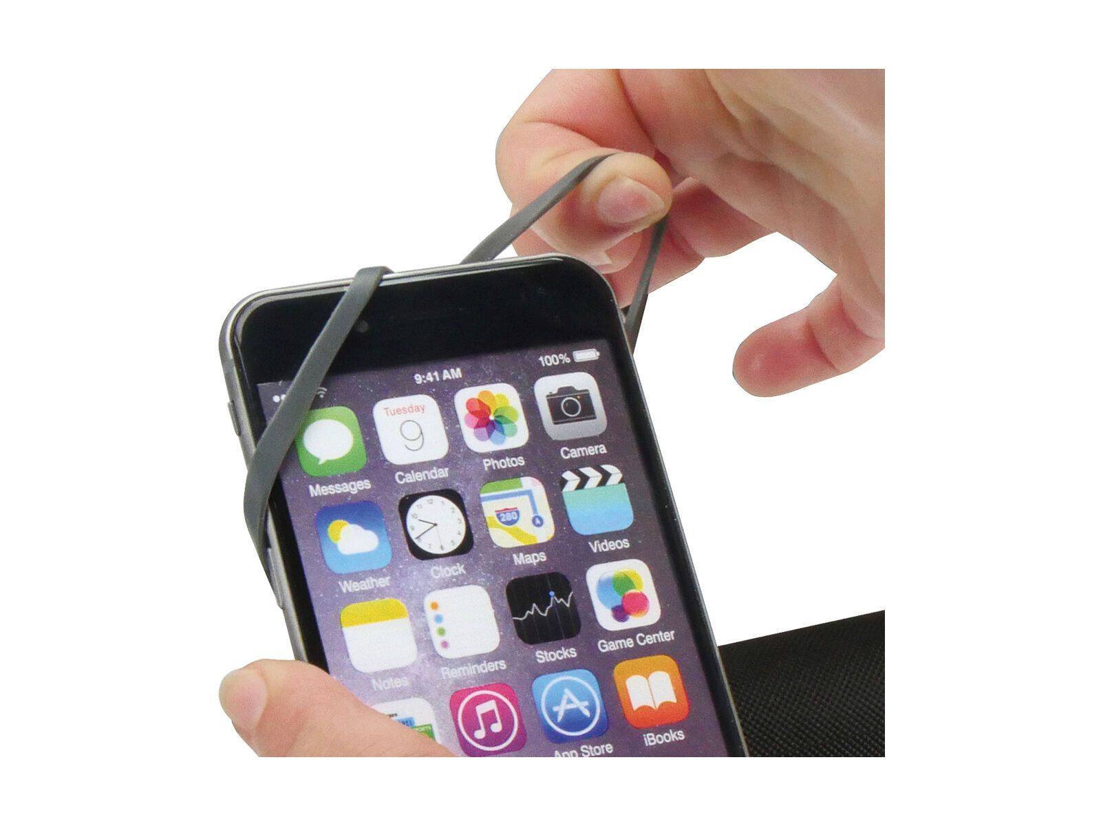 Klickfix PhonePad inkl. Quad Mini Adapter, schwarz - Bild 11