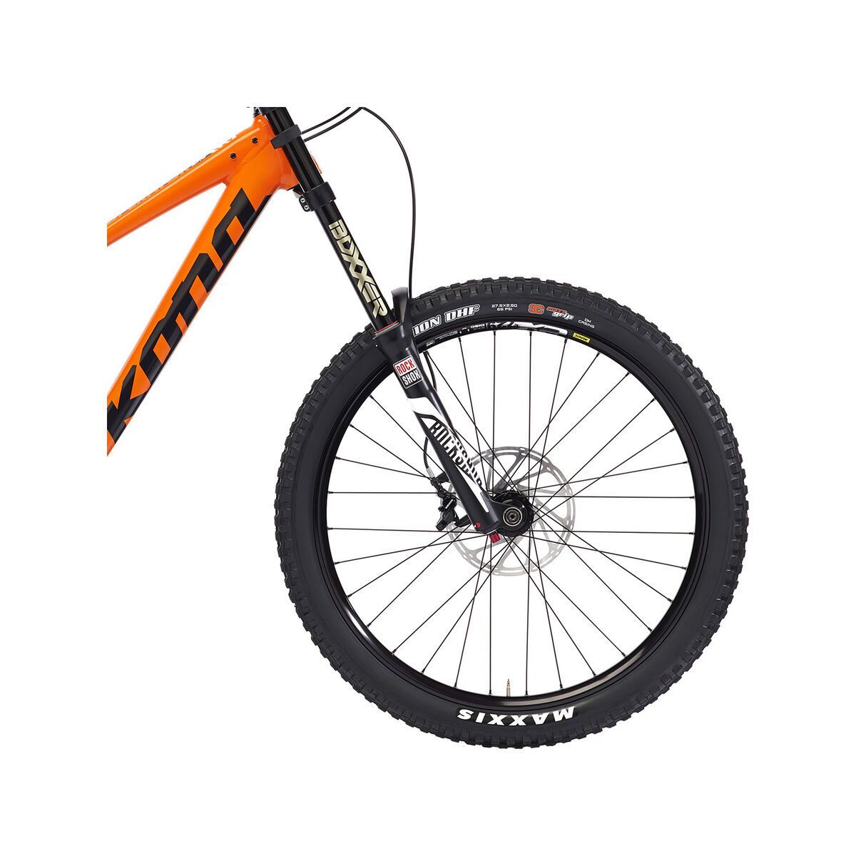 Kona Operator 27.5, matt orange & black w/ gloss black & white decals - Bild 2