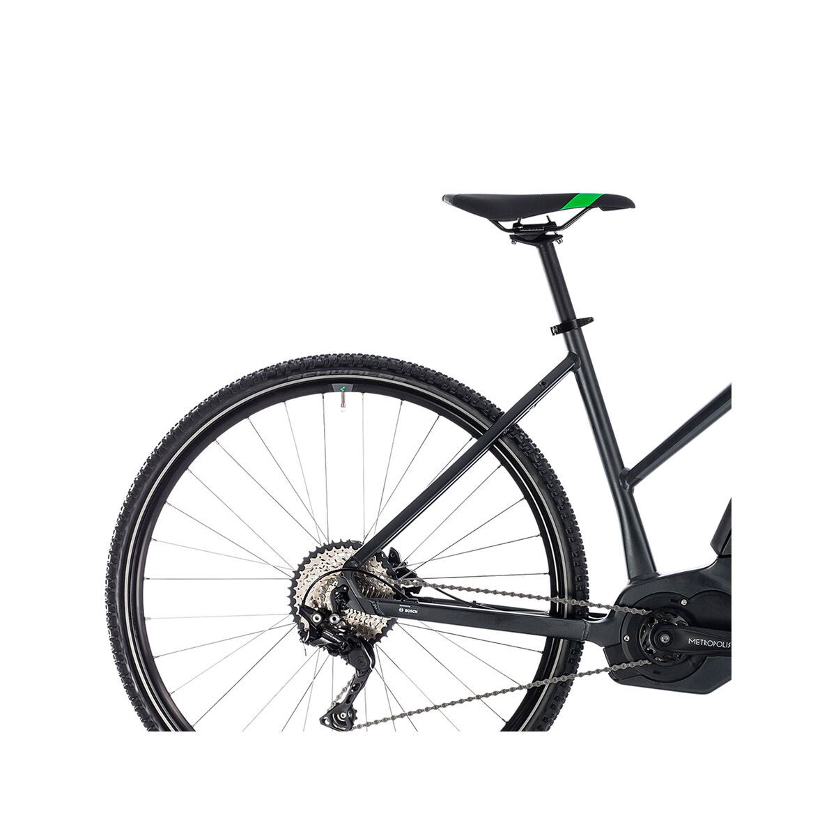 Cube Cross Hybrid Pro 400 Trapeze, grey´n´flashgreen - Bild 6