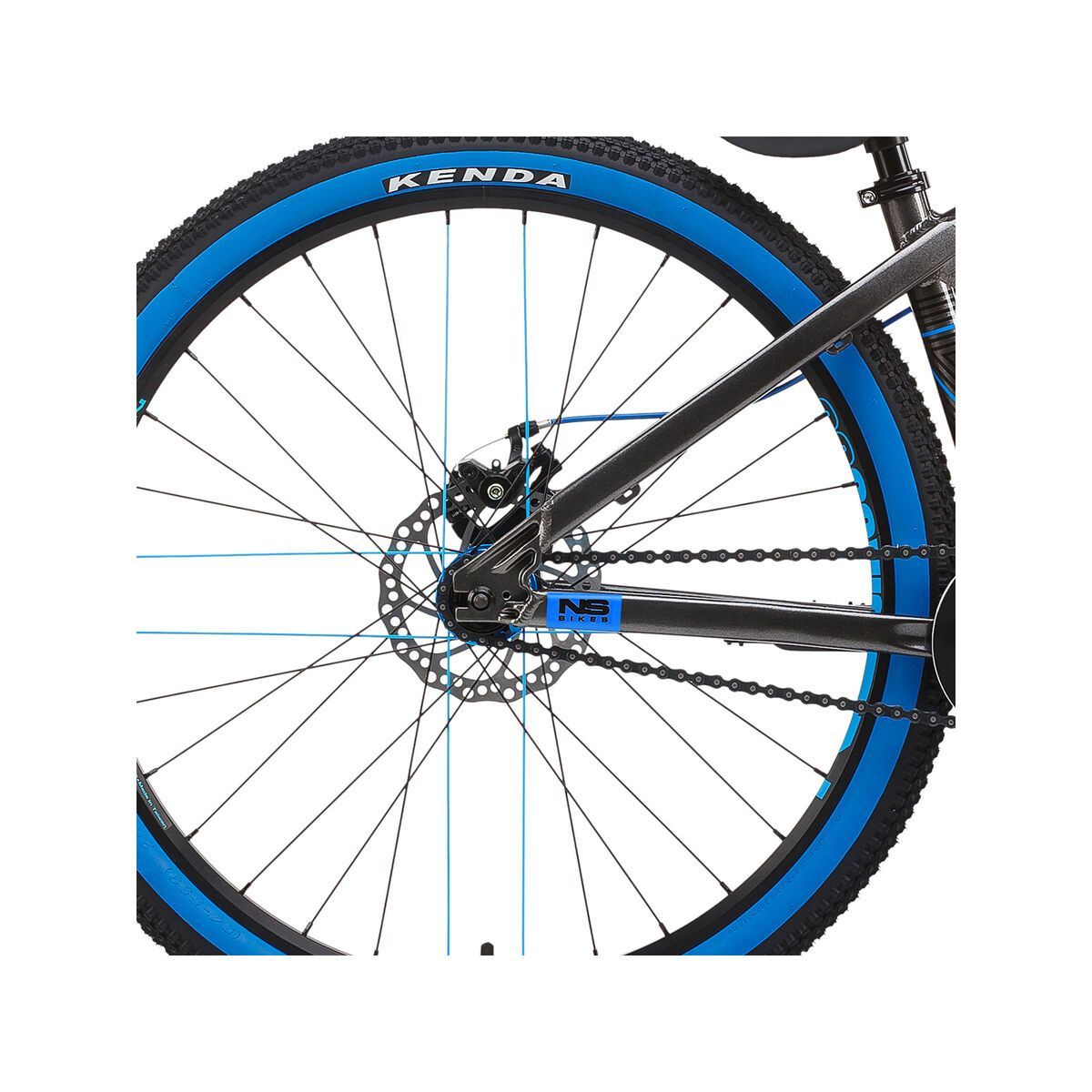 NS Bikes Zircus, grey/blue - Bild 4