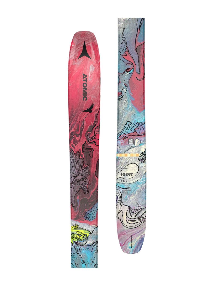 Atomic Bent 110, red metalic/blue - Bild 4