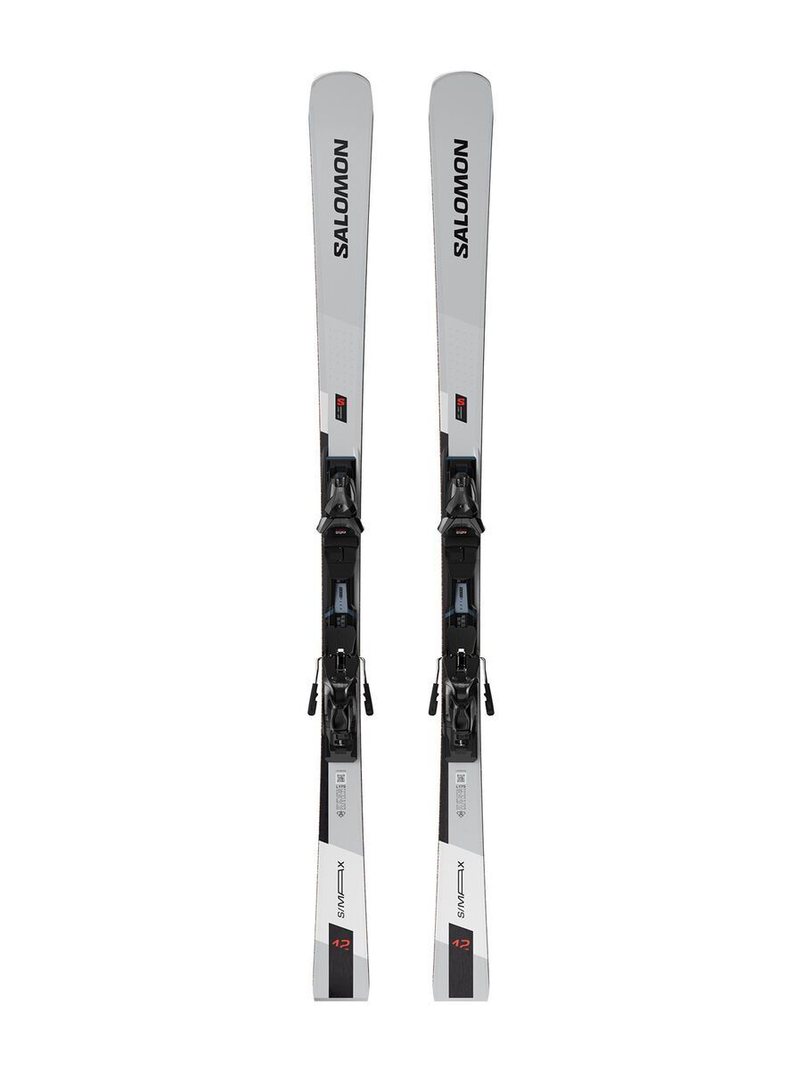 Salomon S/Max 12 + MI12 GW F80 S, silver met./black/white - Bild 1