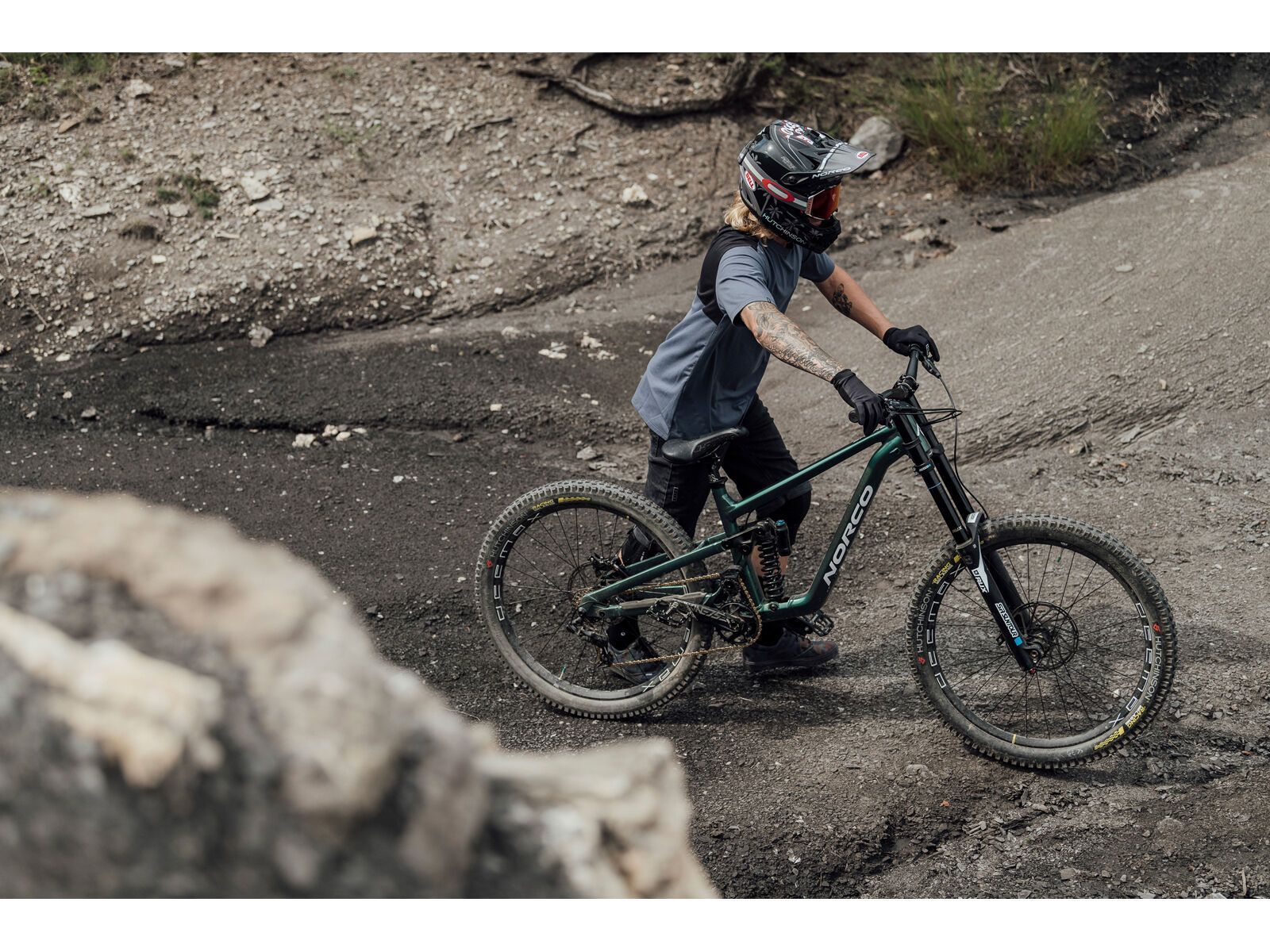 ION Tee Seek AMP SS, storm blue - Bild 12