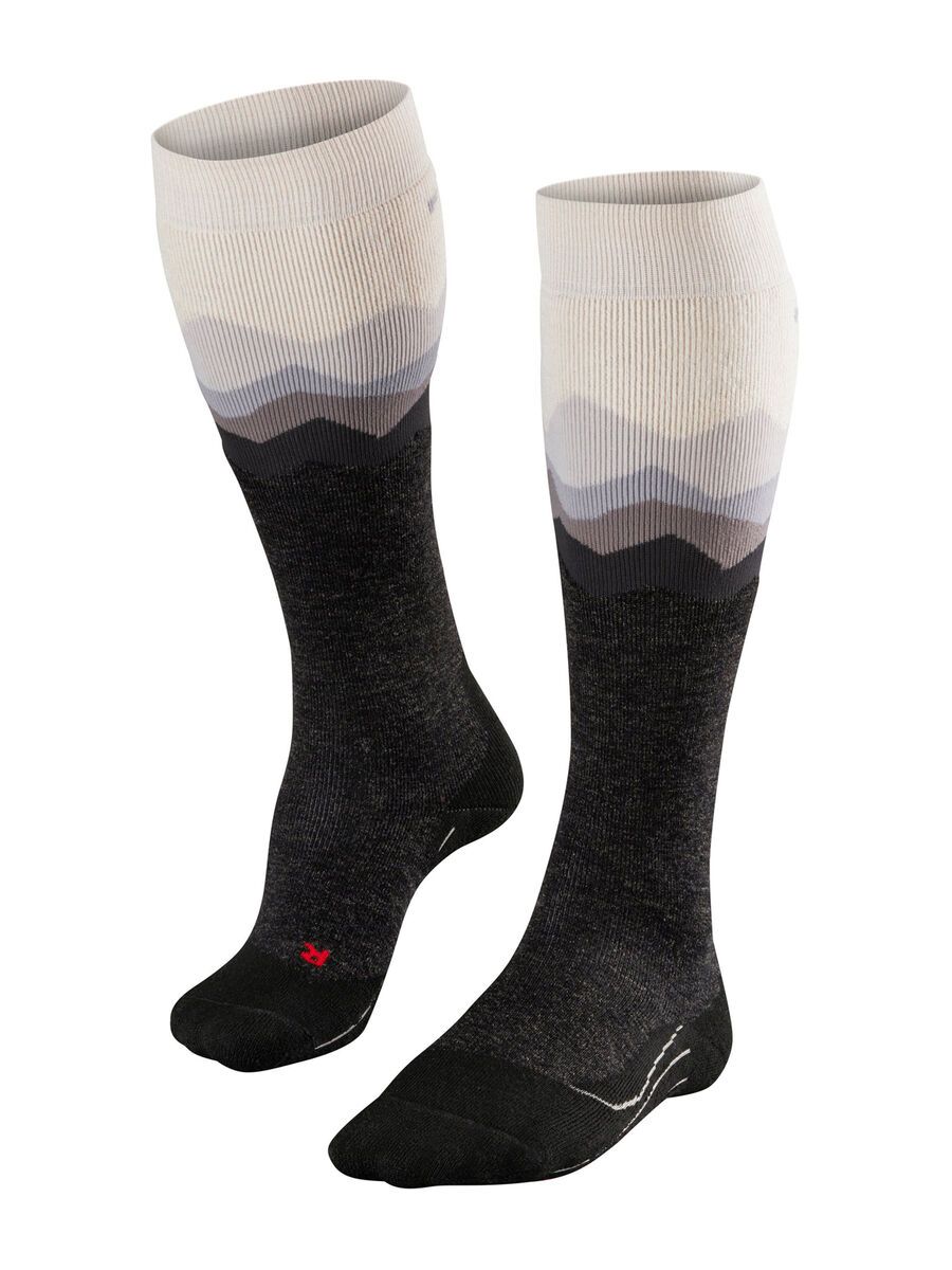 Falke SK2 Crest Damen Kniestrümpfe, woolwhite - Bild 1