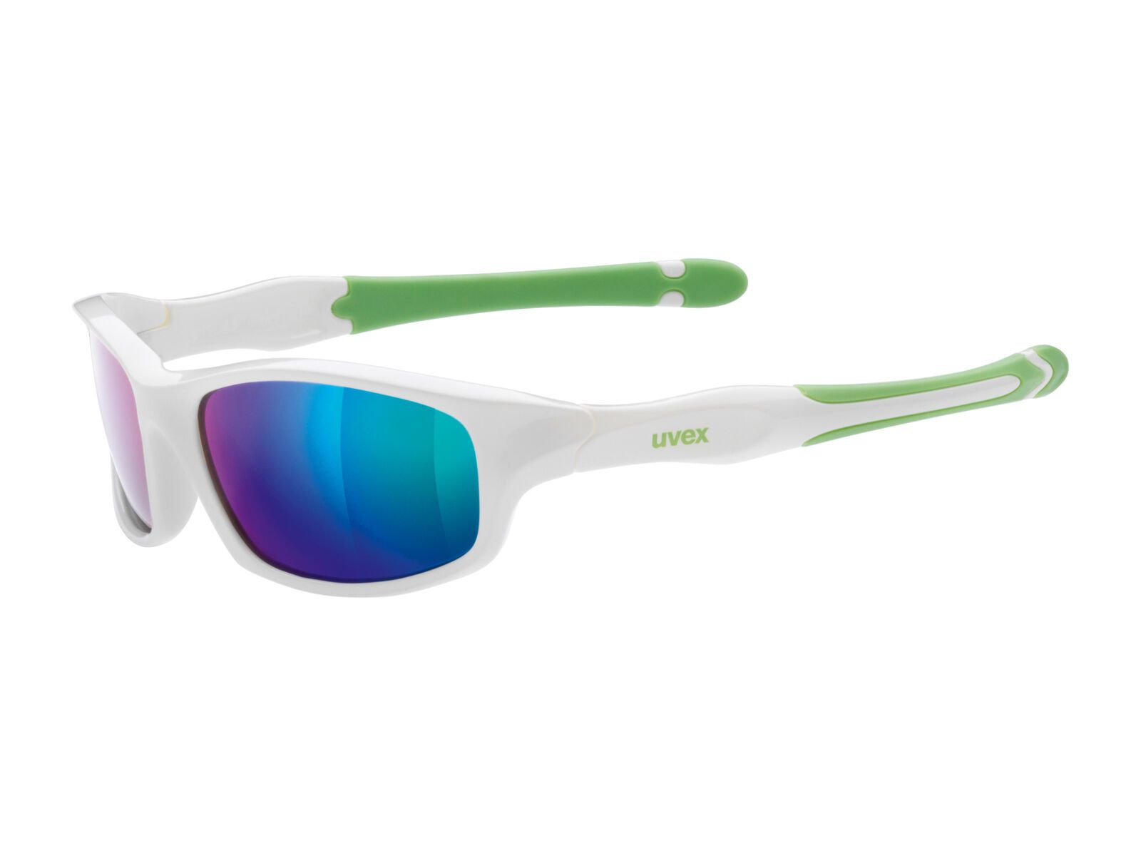 uvex sportstyle 507, white gree/Lens: mirror green - Bild 1