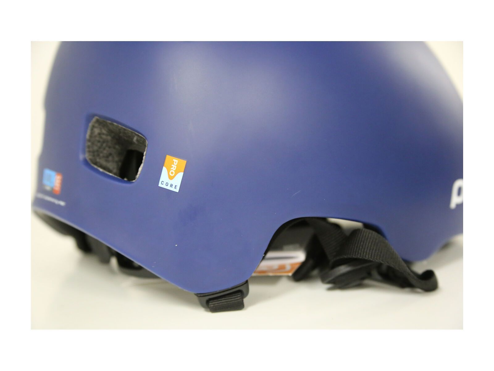 *** 2. Wahl *** POC Crane, lead blue - Fahrradhelm | Größe M/L // 55-58 cm - Bild 2