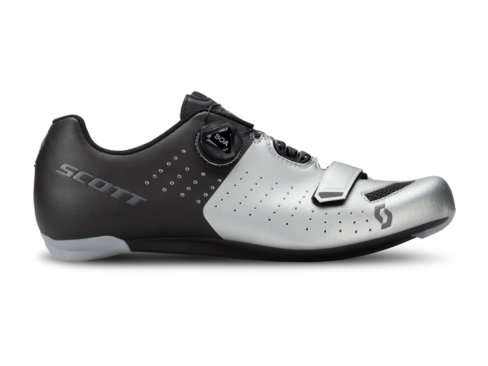 Scott Road Comp BOA Shoe, silver/black - Bild 3