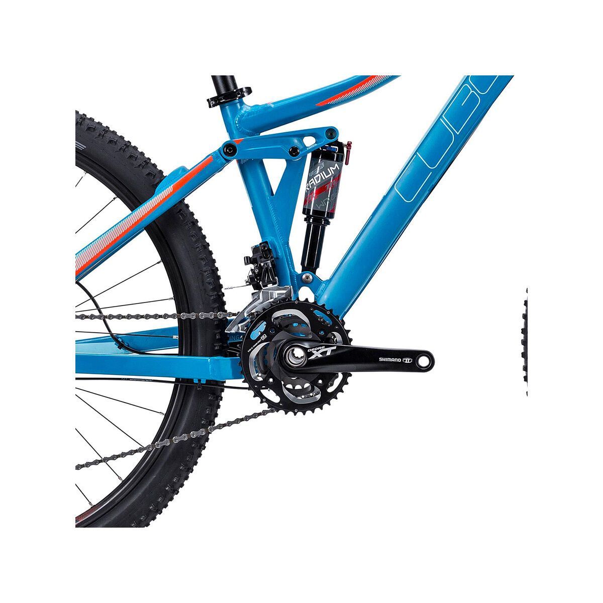 Cube Sting WLS 120 Pro 27.5, caribbeanblue / flashred - Bild 3