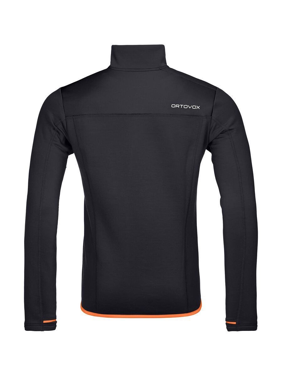 Ortovox Merino Fleece Jacket M, black raven - Bild 2