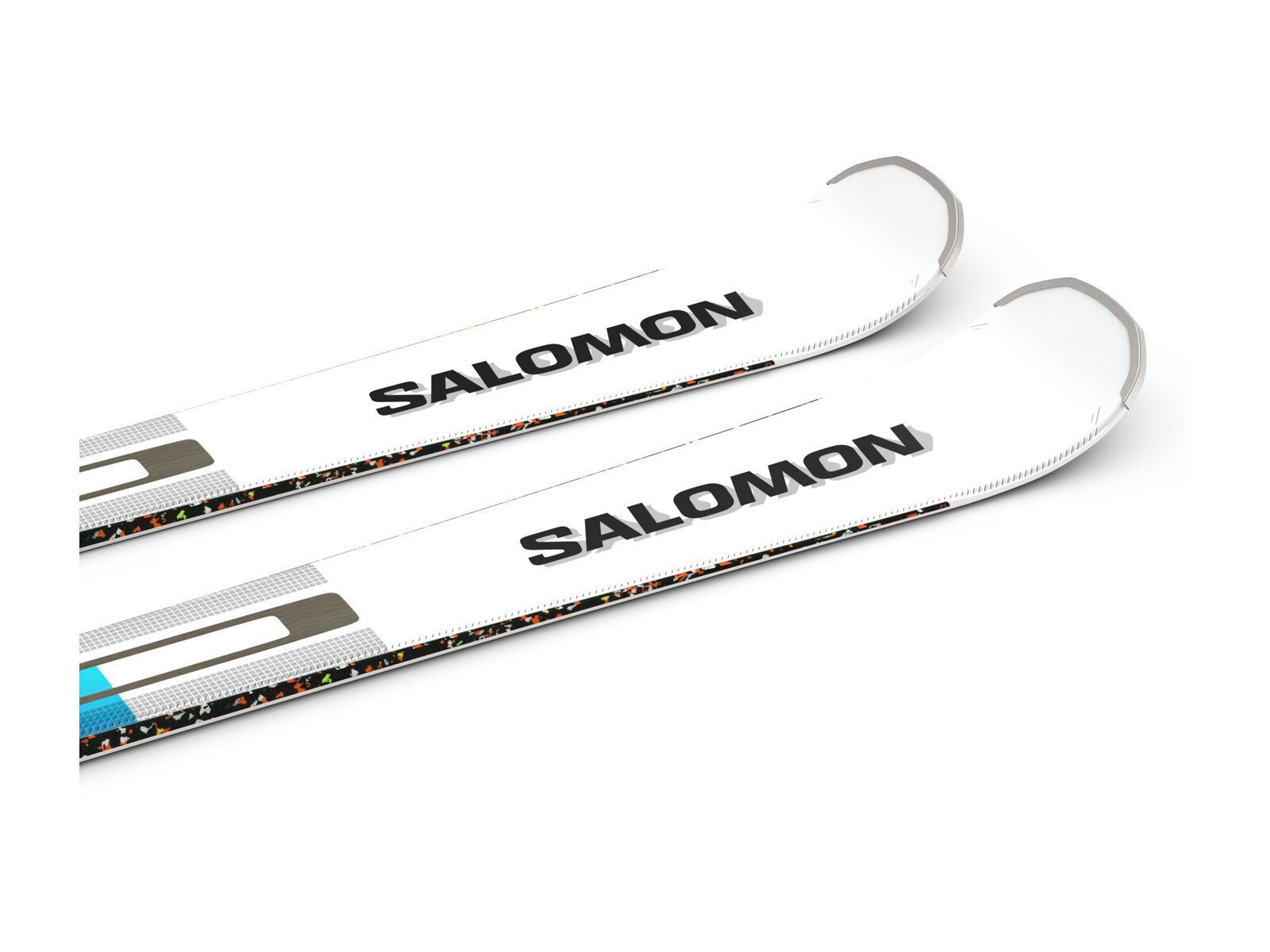 Salomon Addikt + Z12 GW F80, white/black/pastel neon blue 3 - Bild 4