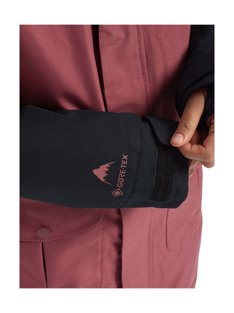 Burton Women's Gore-Tex Eyris Jacket, true black/rose brown - Bild 7