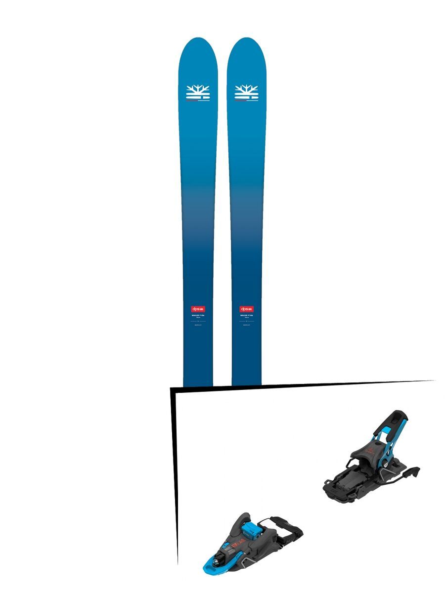 Set: DPS Skis Wailer F106 Foundation 2018 + Salomon S/Lab Shift MNC blue/black - Bild 1