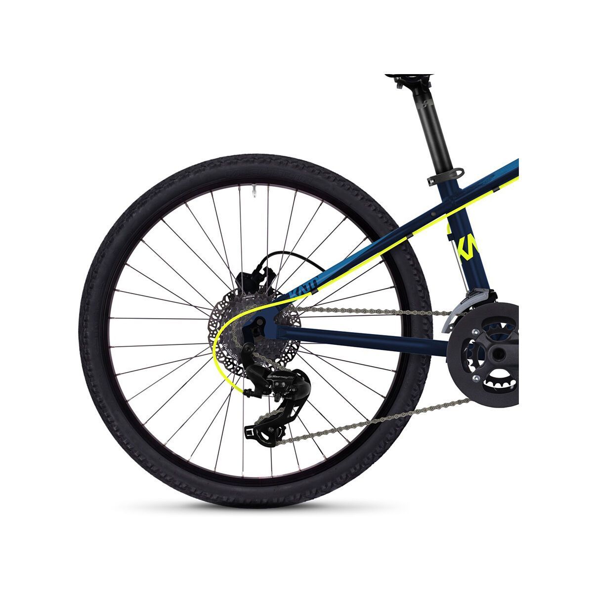 Ghost Kato D4.4 AL, night blue/neon yellow/riot blue - Bild 4