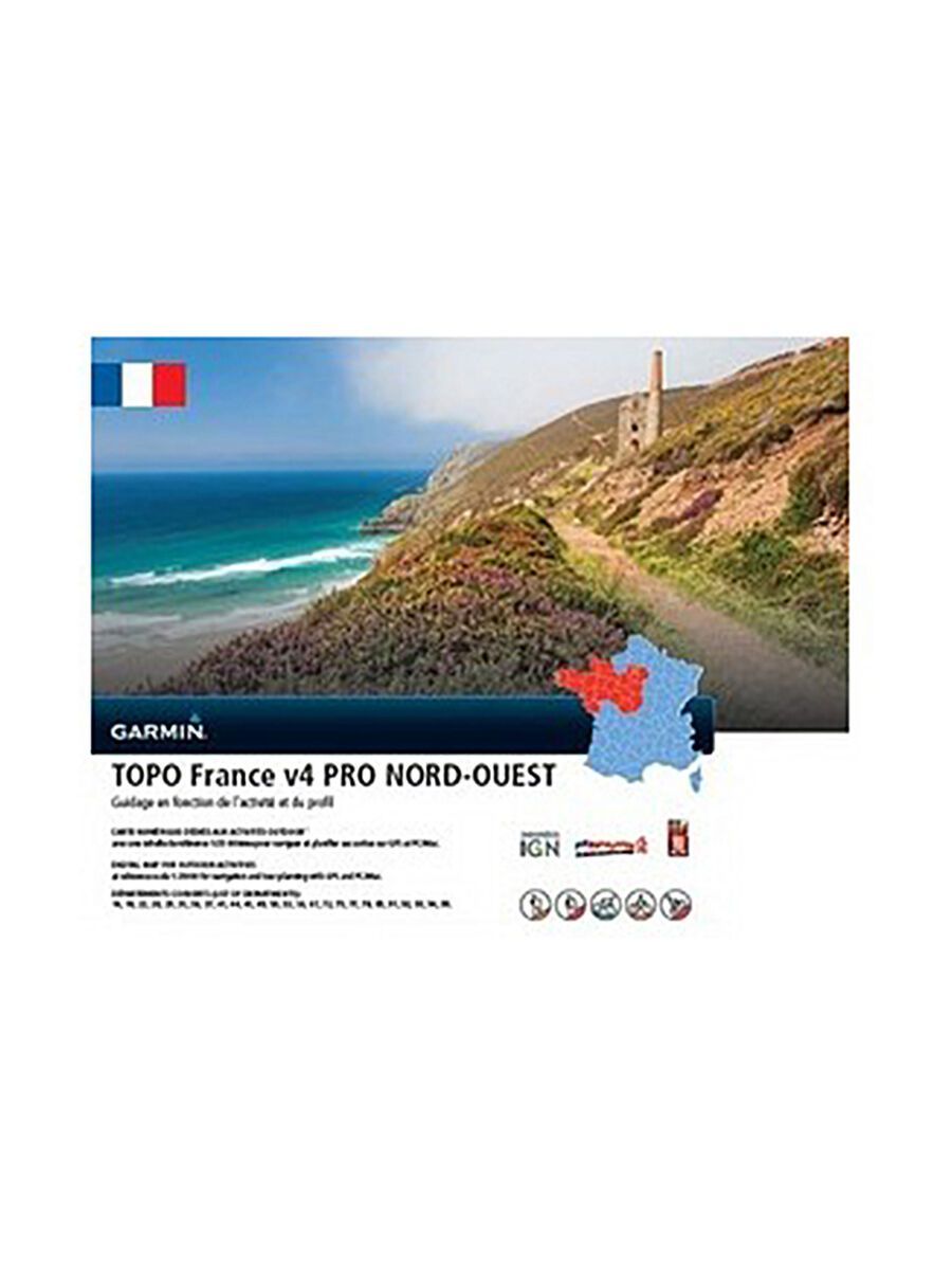 Garmin Topo Frankreich V4 PRO Nord-West (microSD/SD) - Bild 1