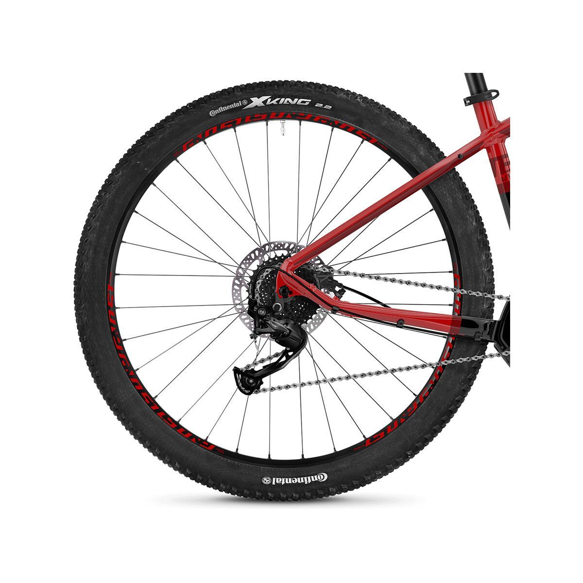 Ghost Hybride Teru B2.9 AL, riot red/jet black/shadow red - Bild 5