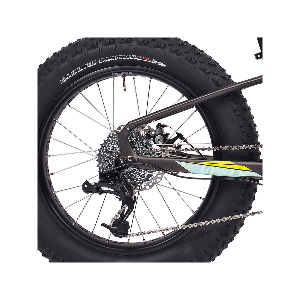 Specialized Fatboy 20, satin warm charcoal/teal/hyper - Bild 4