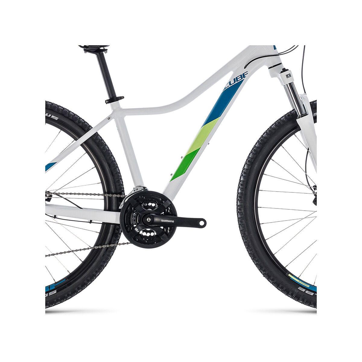 Cube Access EAZ 27.5, white´n´green - Bild 4